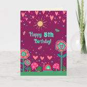 Leuke slak  Leeftijd Leuke Verjaardag Kaart (Voorkant)