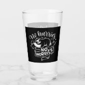 leuke sloeber maakt woordkunst glas (Achterkant)
