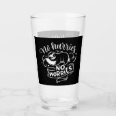 leuke sloeber maakt woordkunst glas (Voorkant)