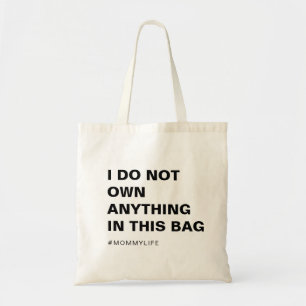 Leuke Slogan voor Moederdag Modern Minimalistisch Tote Bag