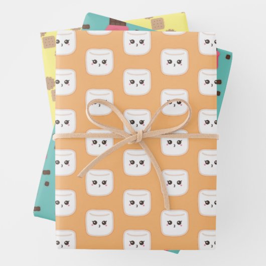 Leuke S'mores Snack Inpakpapier Vel (In situ)