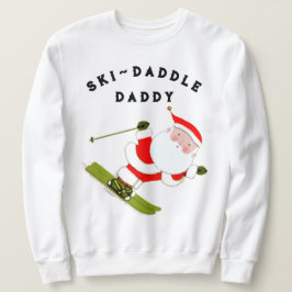 Leuke sneeuw skiën Kerstmis Trui