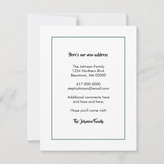 Leuke Sneeuwmannen en Gezellig Huis Vakantie Verhu Aankondiging (Achterkant)