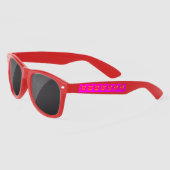 Leuke snoep Love Fun Pink Gedrukt Zonnebrillen (Links)