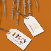 Leuke snoep of een poets kinderen Halloween-feest  Cadeaulabel