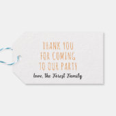 Leuke snoep of een poets kinderen Halloween-feest  Cadeaulabel (Achterkant Horizontaal)