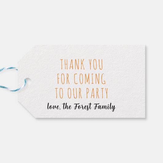 Leuke snoep of een poets kinderen Halloween-feest  Cadeaulabel (Achterkant Horizontaal)