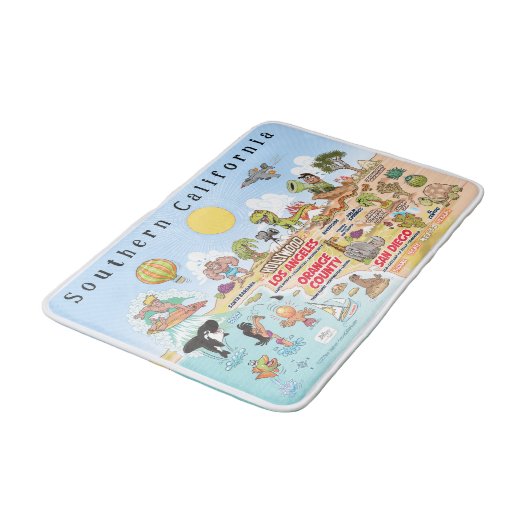 Leuke SoCal badmat (Gekanteld)