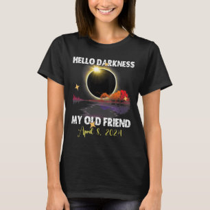 Leuke Solare Eclipse 2024 voor april 8 2024 Solar T-shirt