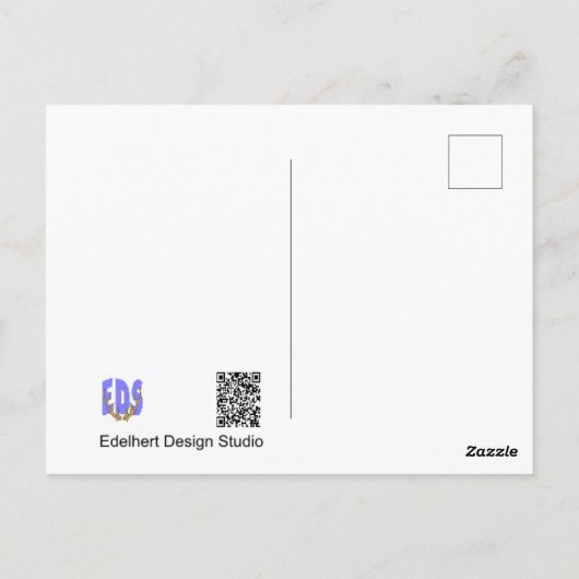 Leuke specht jong DIY Briefkaart (Achterkant)