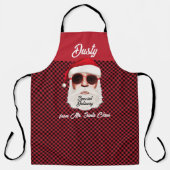 Leuke Speciale Levering Santa Red Black Buffalo Pl Schort (Voorkant)