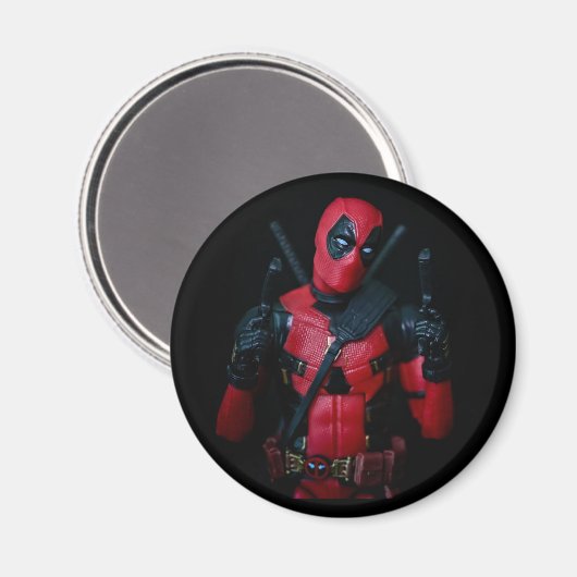 Leuke speelgoed fotografie superheld ontworpen magneet (Voorkant / Achterkant)