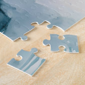 Leuke Speelse Waterverf Pinguïn Legpuzzel (Zijkant)