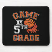 Leuke spelletjes op de vijfde klas basketbal eerst muismat (Voorkant)