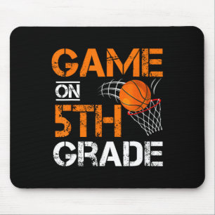 Leuke spelletjes op de vijfde klas basketbal eerst muismat