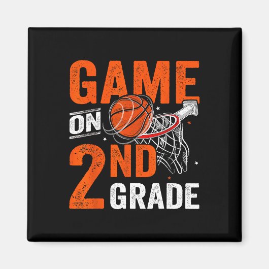 Leuke spelletjes op tweedeklas basketbal eerste da magneet (Voorkant)