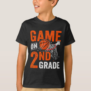 Leuke spelletjes op tweedeklas basketbal eerste da t-shirt