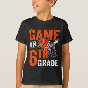 Leuke spelletjes op zesde klas basketbal eerste da t-shirt