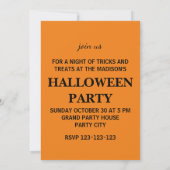 Leuke Spider Grappige griezelige Halloween Feestva Kaart (Achterkant)