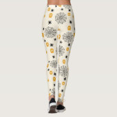 Leuke Spinnen Web Skulls Halloween Kostuum Party Leggings (Achterkant)