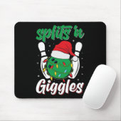 Leuke splitsingen in Giggles Bowling Player Christ Muismat (Met muis)