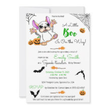 Leuke spookpompoenen Halloween Baby shower