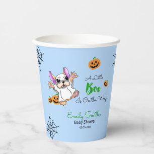 Leuke spookpompoenen Halloween Baby shower Papieren Bekers