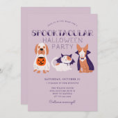 Leuke Spooktacular Costume Huisdieren Halloween Pa Kaart (Voorkant / Achterkant)