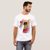Leuke sportschoenen t-shirt (Voorkant volledig)