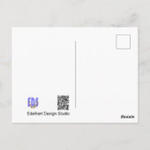 Leuke spreeuw met jong DIY Briefkaart (Achterkant)