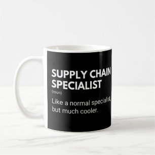 Leuke spreuk voor specialist in toeleveringsketen koffiemok