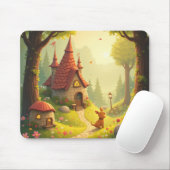 Leuke sprookje Puppy Mouse Pad Muismat (Met muis)