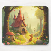 Leuke sprookje Puppy Mouse Pad Muismat (Voorkant)