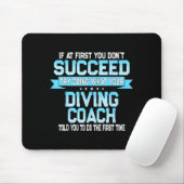 Leuke Srt Coach Meme - Grappige Duikspreuk Muismat (Met muis)
