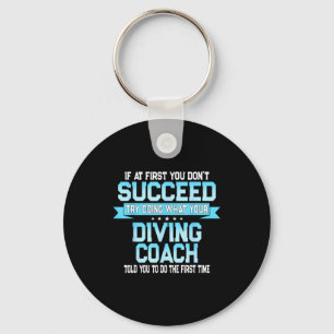 Leuke Srt Coach Meme - Grappige Duikspreuk Sleutelhanger
