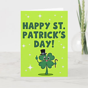 Leuke St. Patrick's Dag Fun Kaart