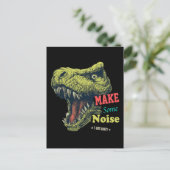 leuke st patricks dag geweldig voor st pat trex li feestdagenkaart (Staand voorkant)