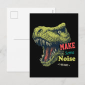 leuke st patricks dag geweldig voor st pat trex li feestdagenkaart (Voorkant / Achterkant)