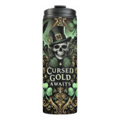 Leuke St. Patrick's Gothcore Tumbler Thermosbeker (Voorkant)