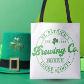 Leuke St. Patrick's Lucky Spirits Canvas tas