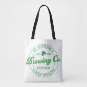 Leuke St. Patrick's Lucky Spirits Canvas tas (Voorkant)