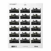 Leuke stad retour adres label (Full Sheet)