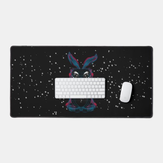 Leuke Starlight Eyes Bunny in Yoga Pose Bureaumat (Keyboard & Muis)