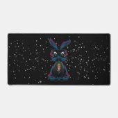 Leuke Starlight Eyes Bunny in Yoga Pose Bureaumat (Voorkant)