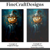 Leuke Steampunk Halloween Pompoen Man E9R Decoupag Tissuepapier