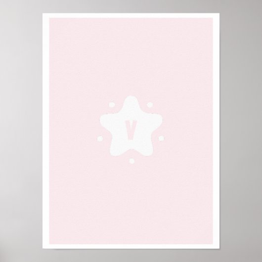 Leuke ster poster (Voorkant)