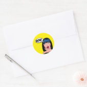 Leuke sticker in popartstijl (Envelop)