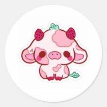 leuke sticker koe