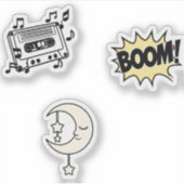 Leuke Sticker Set – Kleurrijke & Speelse Design (Voorkant)