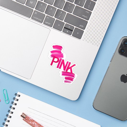 leuke stickers voor laptop, Scrapbook Stickers (Laptop met iPhone)